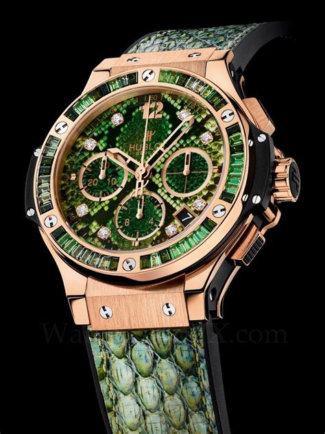 hublot green python watch price|Hublot watch price list.